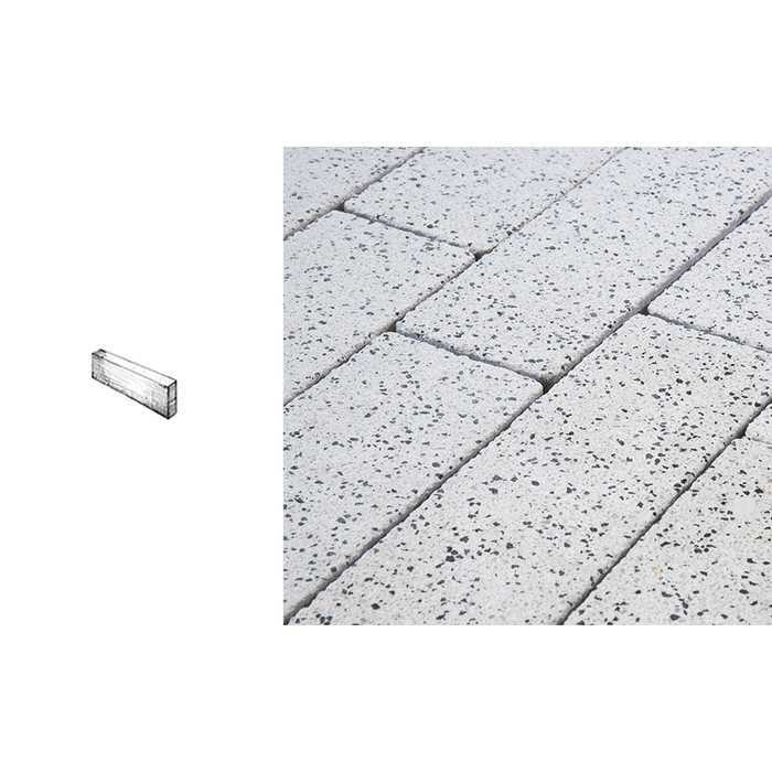Тротуарный бордюр Готика, Granite FERRO, Покостовский, 500х200х50 мм